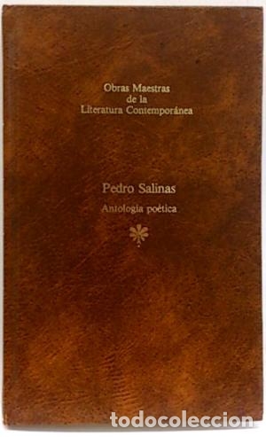Libros: ANTOLOGIA POETICA - PEDRO SALINAS - Foto 1