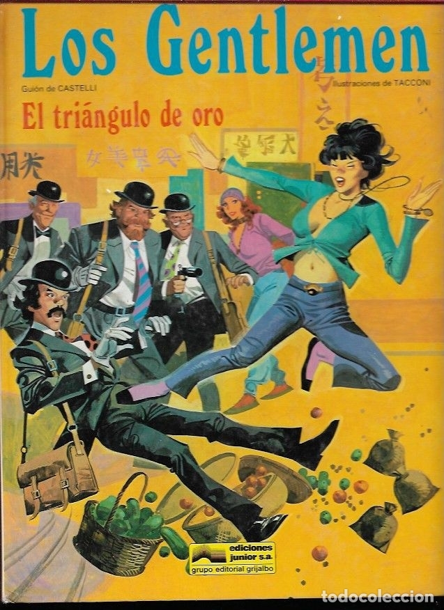 Libros: TRIANGULO DE ORO - EL. LOS GENTLEMEN 4 - CASTELLI Y TACCONI - Foto 1