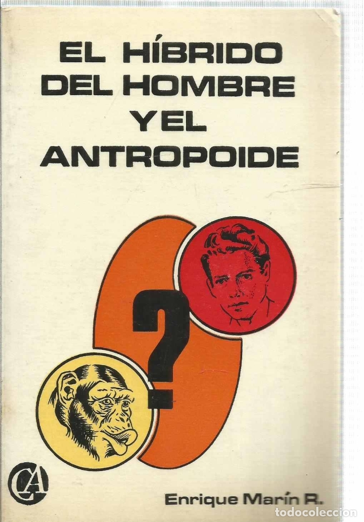 Libros: H&Iacute;BRIDO DEL HOMBRE Y EL ANTROPOIDE - MAR&Iacute;N, ENRIQUE - Foto 2