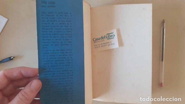 Libros: TITO LIVIO. Julio Urazusta - Foto 3