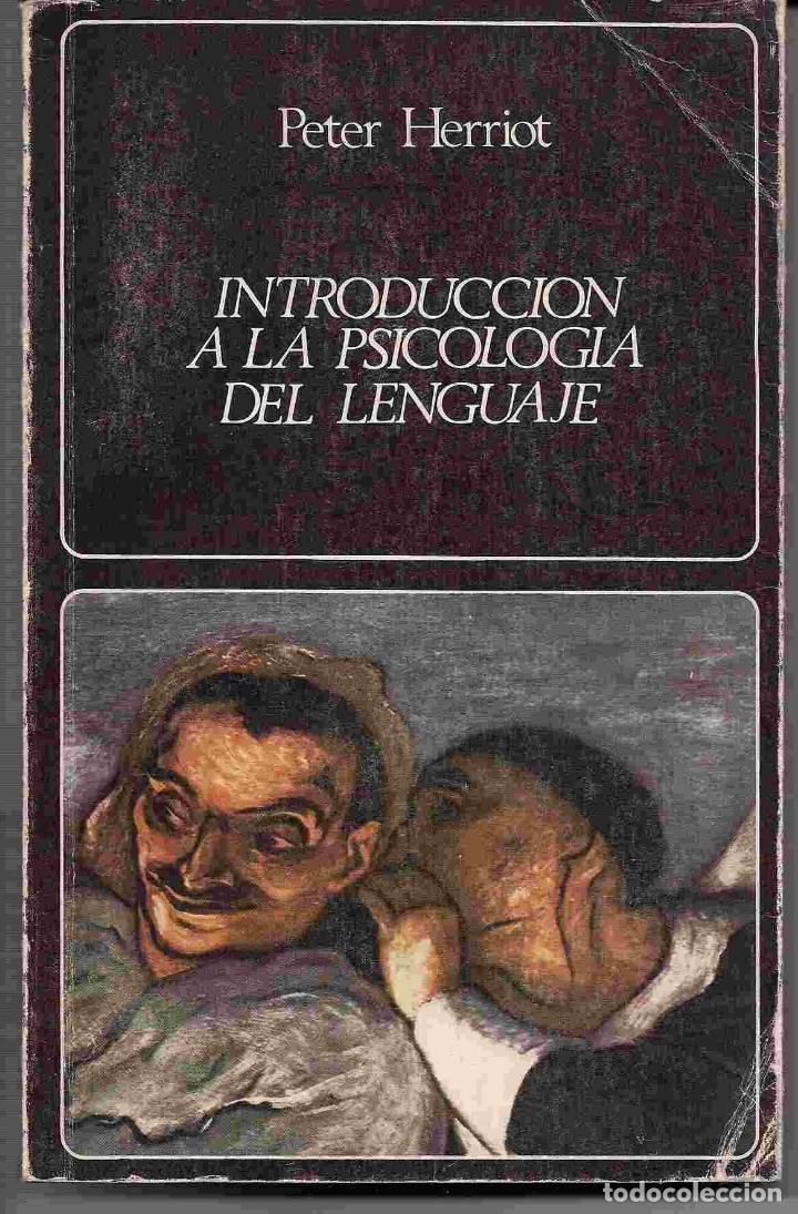 Libros: INTRODUCCION A LA PSICOLOGIA DEL LENGUAJE - HERRIOT, PETER - Foto 1