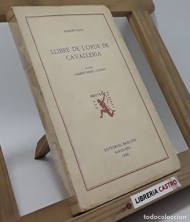 Libros: Llibre de l&acute;orde de cavalleria - Ramon Llull - Foto 1