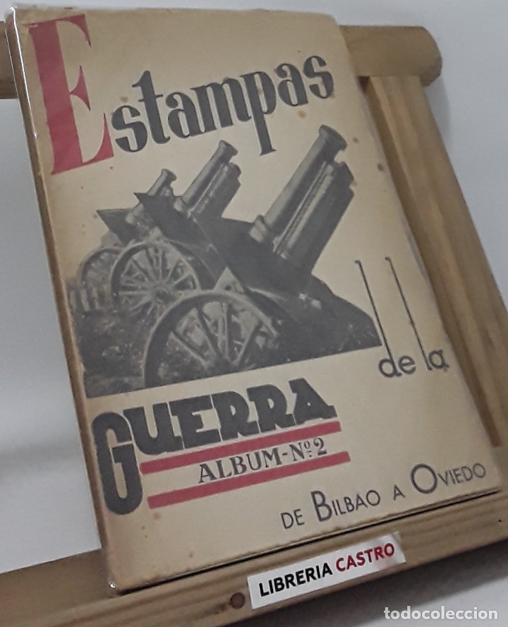 Libros: Estampas de la guerra, de Bilbao a Oviedo - Varios - Foto 1