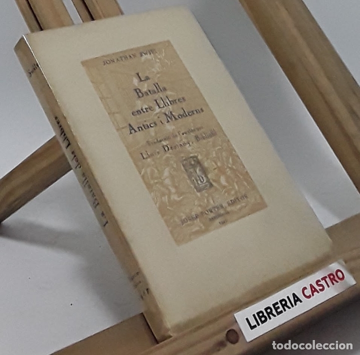 Libros: La batalla entre llibres antics i moderns - Jonathan Swift - Foto 1