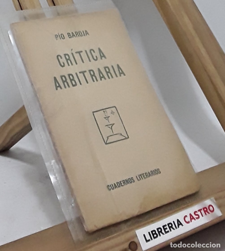 Libros: Cr&iacute;tica arbitraria - P&iacute;o Baroja - Foto 1