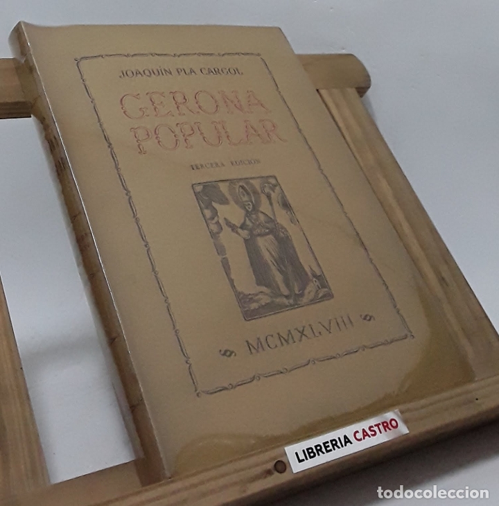 Libros: Gerona popular - Joaqu&iacute;n Pla Cargol - Foto 1