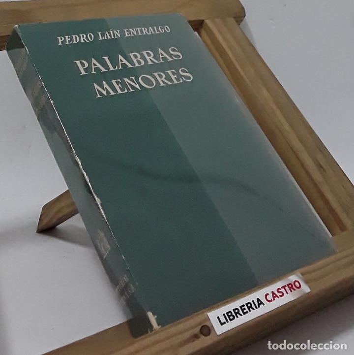 Libros: Palabras menores - Pedro Lain Entralgo - Foto 1