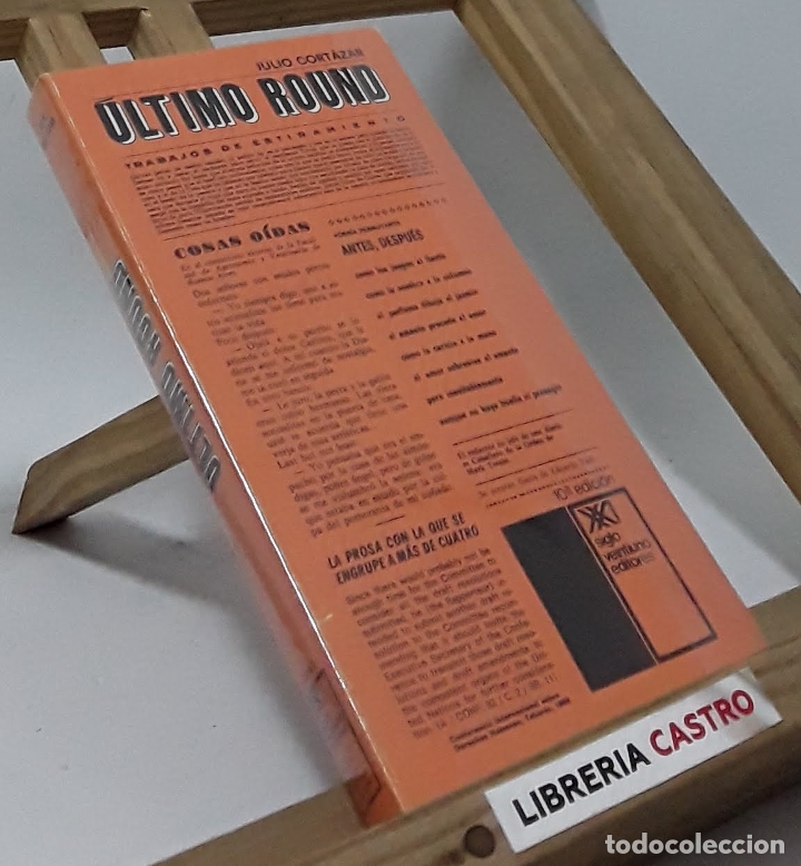 Libros: &Uacute;ltimo Round - Julio Cort&aacute;zar - Foto 1