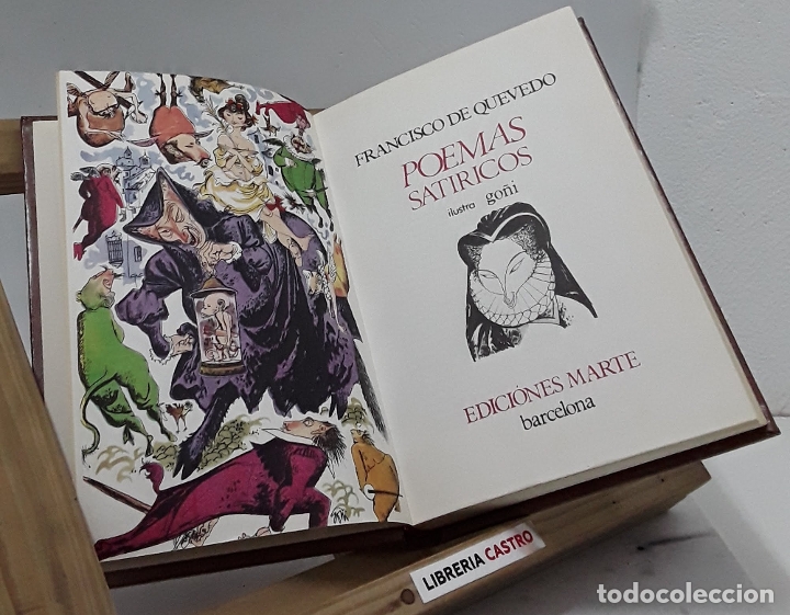 Libros: Poemas sat&iacute;ricos (edici&oacute;n numerada) - Francisco de Quevedo - Foto 1