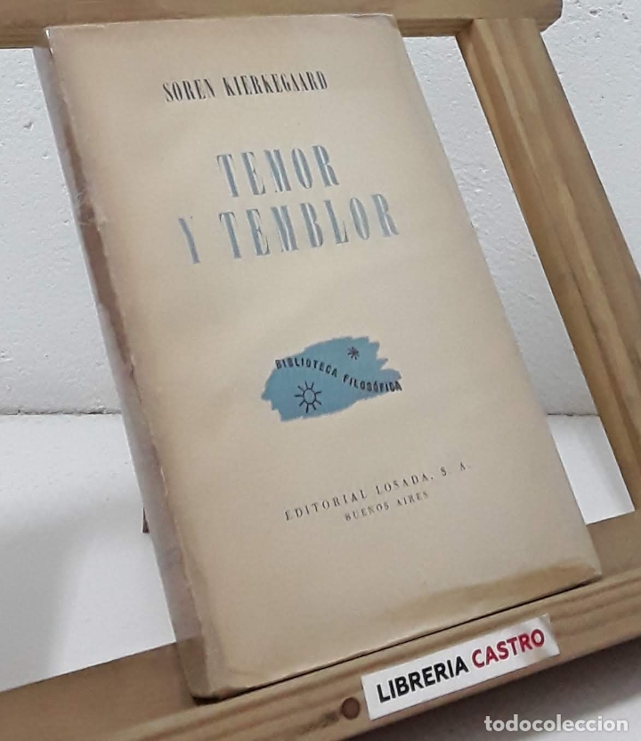 Libros: Temor y temblor - S&ouml;ren Kierkegaard - Foto 1