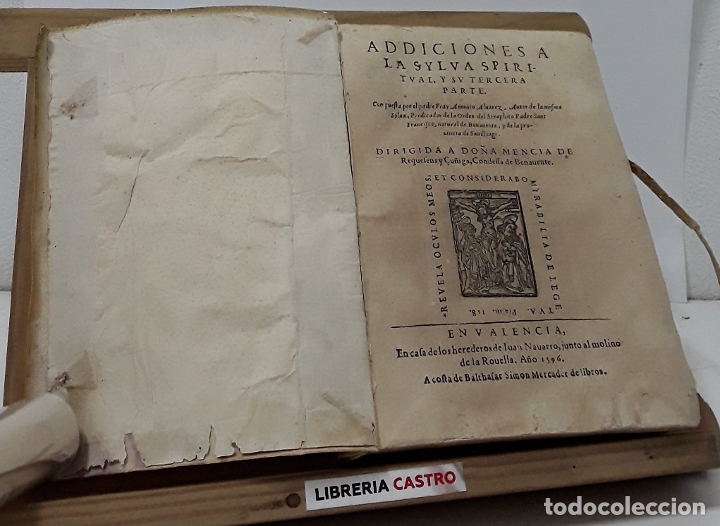 Libros: Addiciones a la sylva spiritual y su tercera parte. - Antonio Alvarez - Foto 1