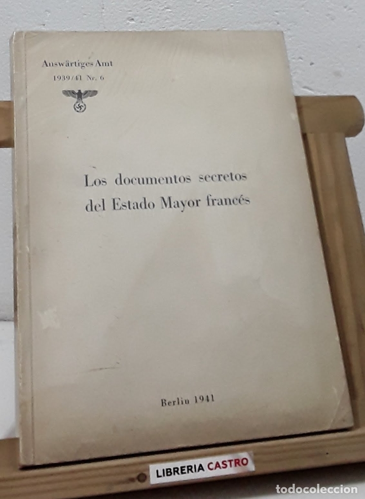 Libros: Los documentos secretos del Estado Mayor franc&eacute;s - Varios - Foto 1