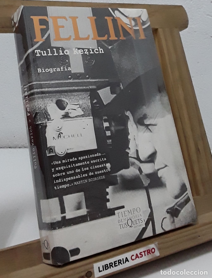 Libros: Fellini. Biograf&iacute;a - Tullio Kezich - Foto 1