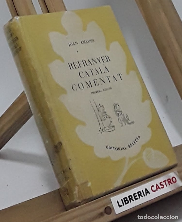 Libros: Refranyer catal&agrave; comentat - Joan Amades - Foto 1