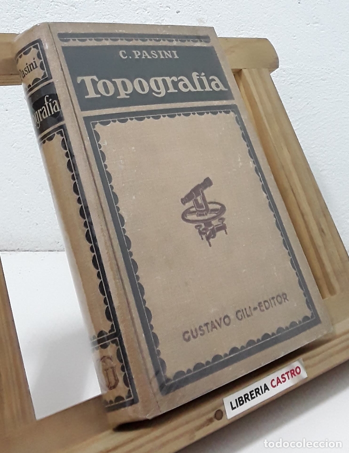 Libros: Tratado de Topograf&iacute;a - Claudio Pasini - Foto 1