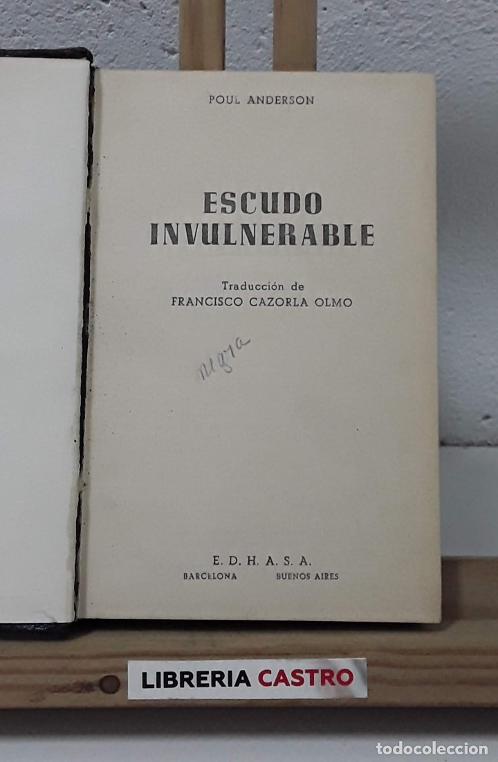 Libros: Escudo invulnerable - Poul Anderson - Foto 1