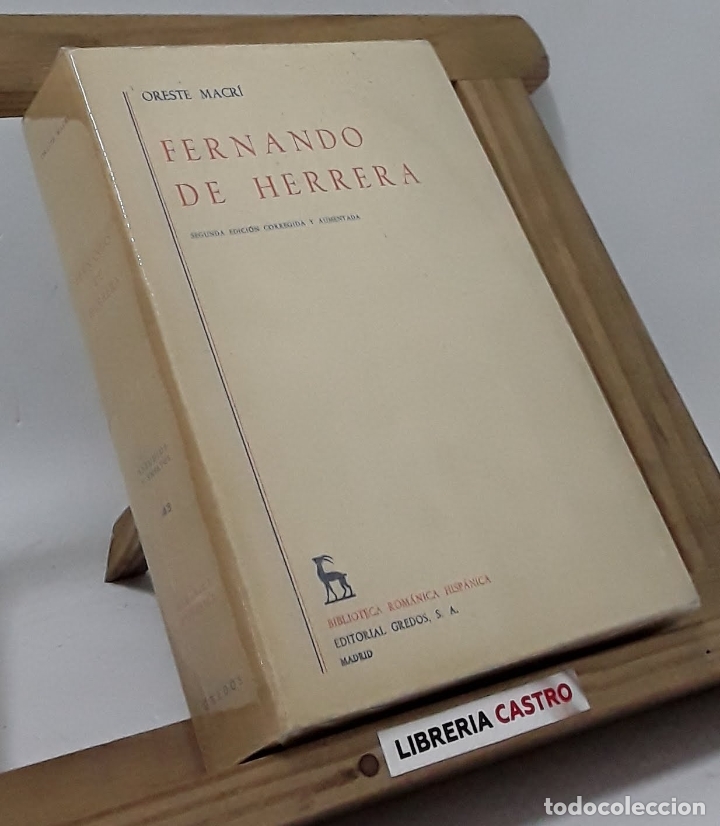 Libros: Fernando de Herrera - Oreste Macr&iacute; - Foto 1