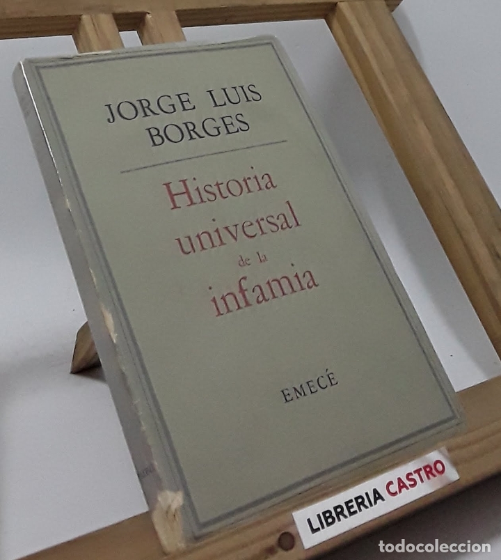 Libros: Historia universal de la infamia - Jorge Luis Borges - Foto 1