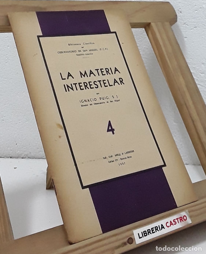 Libros: La materia interestelar - Ignacio Puig - Foto 1