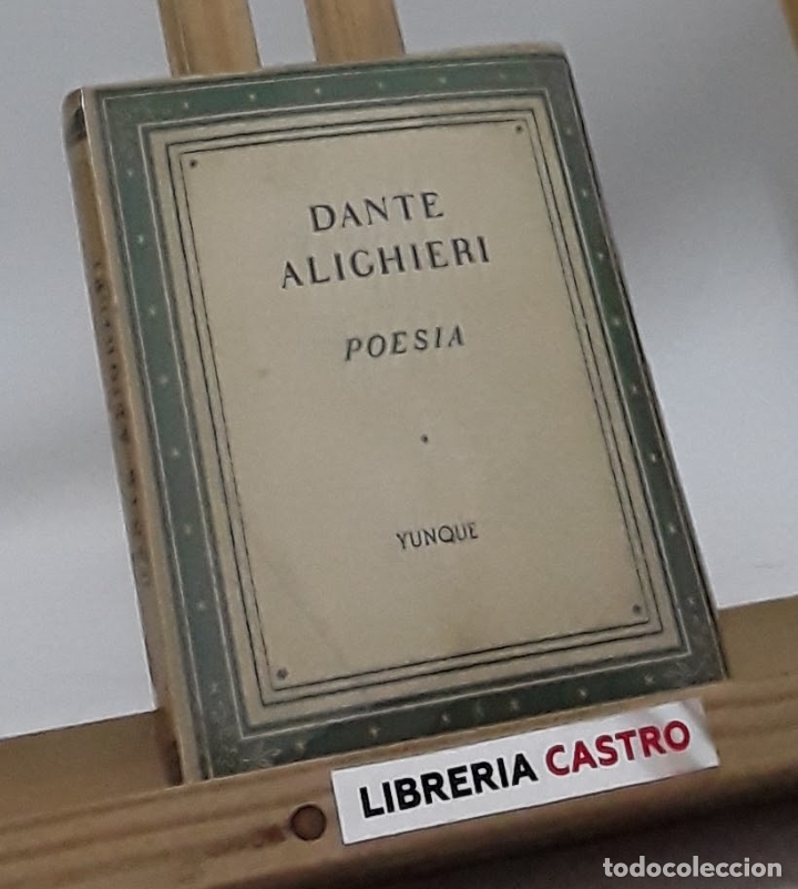 Libros: Poes&iacute;a - Dante Alighieri - Foto 1