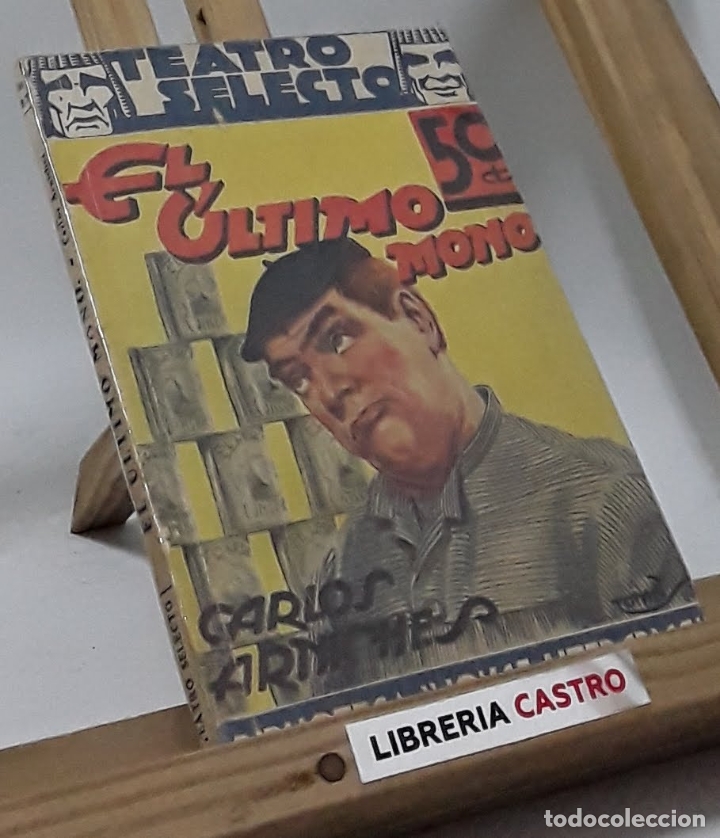 Libros: El &uacute;ltimo mono - Carlos Arniches - Foto 1