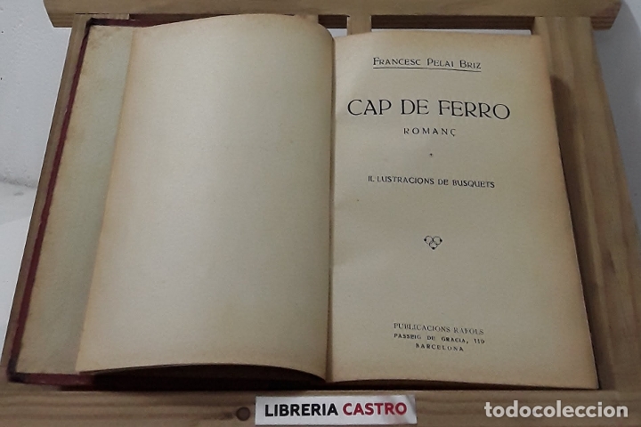 Libros: Cap de Ferro (roman&ccedil;) - Francesc Pelai Briz - Foto 1