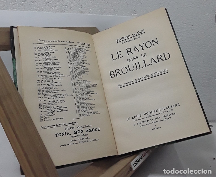 Libros: Le rayon dans le brouillard - Edmond Jaloux - Foto 1