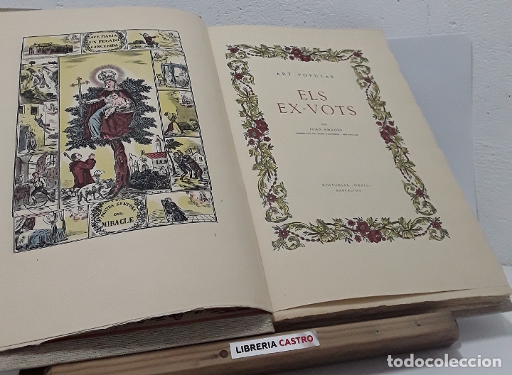 Libros: Els Ex-Vots. (Edici&oacute; numerada) - Joan Amades - Foto 2