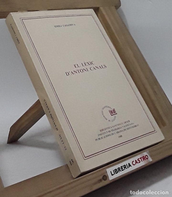 Libros: El l&egrave;xic dAntoni Canals - Emili Casanova - Foto 1