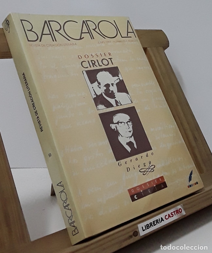 Libros: Barcarola. Dossier. Cirlot. Gerardo Diego - Varios - Foto 1