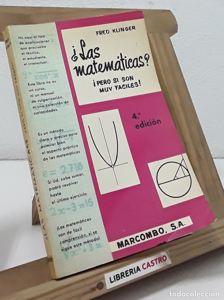 Libros: &iquest;Las matam&aacute;ticas? &iexcl;Pero si son muy f&aacute;ciles! - Fred Klinger - Foto 1