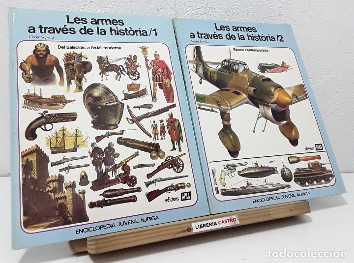 Libros: Les armes a trav&eacute;s de la hist&ograve;ria (II Volums) - Vicen&ccedil; Segrelles