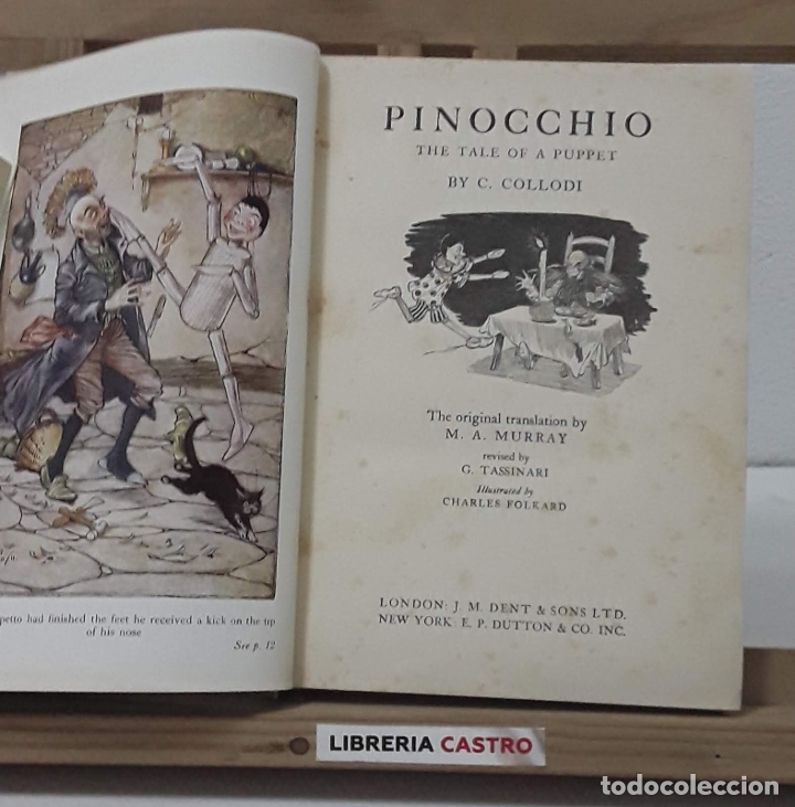 Libros: Pinocchio. The tale of a puppet - C. Collodi - Foto 1
