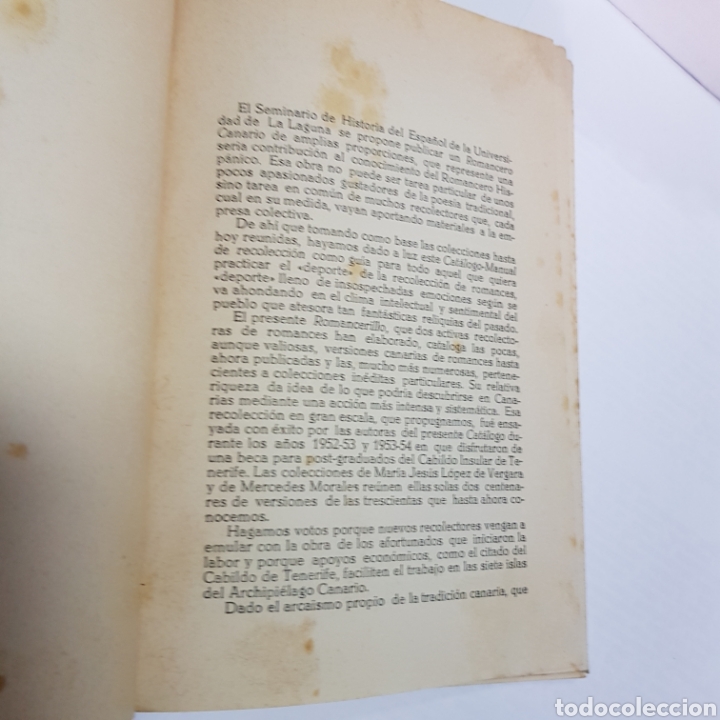 Libros: ROMANCERILLO CANARIO - CATALOGO - MANUAL DE RECOLECCION - Foto 3