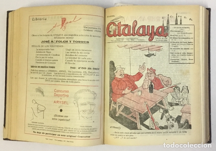Libros: ATALAYA. - [Revista.] - Foto 5