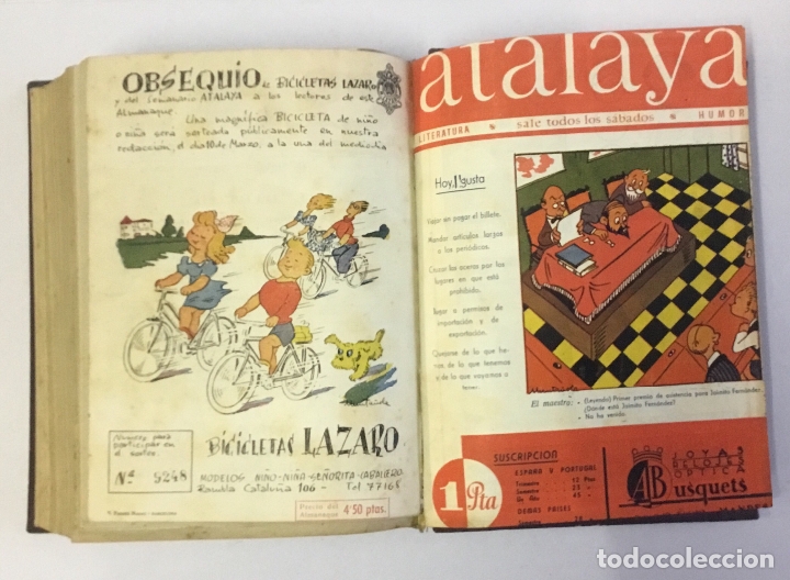 Libros: ATALAYA. - [Revista.] - Foto 12