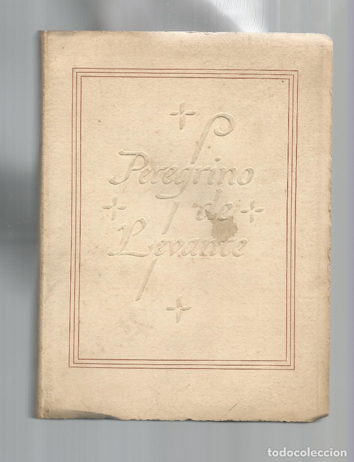Libros: Peregrino de Levante. - AUN&Oacute;S, Eduardo: - Foto 1