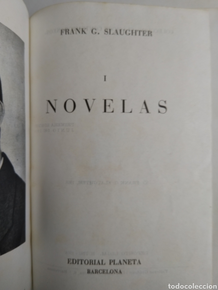 Libros: FRANK G. SLAUGHTER NOVELAS TOMO I - Foto 3