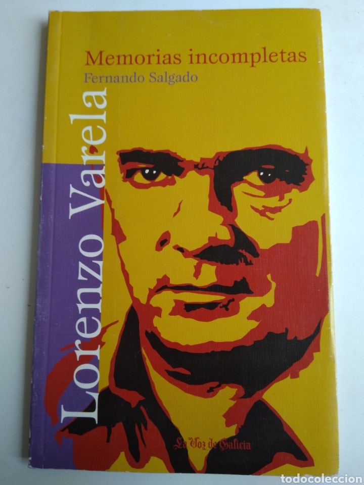 Libros: MEMORIAS INCOMPLETAS/LORENZO VARELA - Foto 1