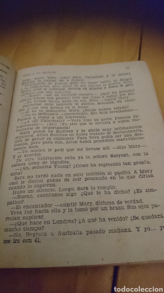 Libros: Amar a un extra&ntilde;o,a&ntilde;o 1961,Biblioteca de chicas - Foto 3