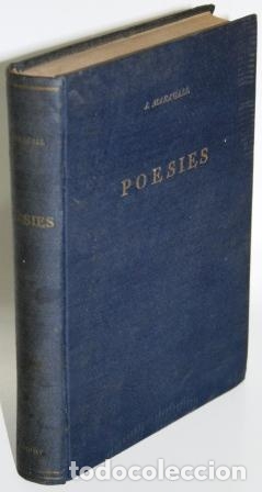 Libros: POESIES - MARAGALL, Joan - Foto 1