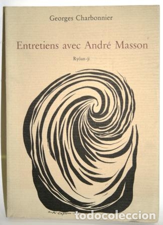 Libros: ENTRETIENS AVEC ANDR&Eacute; MASSON - CHARBONNIER, Georges - Foto 1