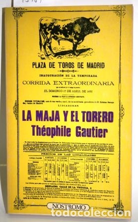 Libros: LA MAJA Y EL TORERO - GAUTIER, Theophile - Foto 1