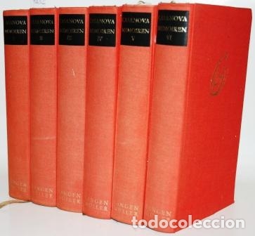 Libros: Memoiren. 6 tomos - CASANOVA - Foto 1