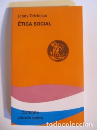 Libros: &Eacute;tica social - TEICHMAN, Jenny - Foto 1