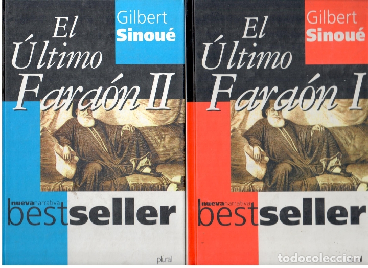 Libros: El &uacute;ltimo fara&oacute;n. 2 tomos - SINOU&Eacute;, Gilbert - Foto 1