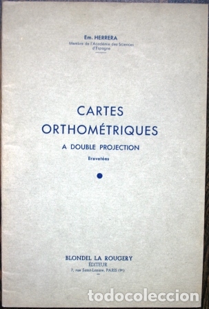 Libros: Cartes Orthom&eacute;triques a double projection. Brevet&eacute;es - HERRERA, E - Foto 1