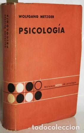 Libros: Psicolog&iacute;a. El desarrollo de sus conceptos b&aacute;sicos desde la adopci&oacute;n de la experimentaci&oacute;n - METZGER - Foto 1