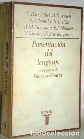 Libros: Presentaci&oacute;n del Lenguaje - GRACIA, Francisco (Compilaci&oacute;n) - Foto 1