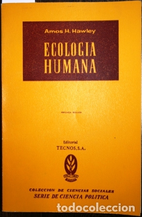 Libros: Ecolog&iacute;a humana - HAWLEY, Amos H. - Foto 1